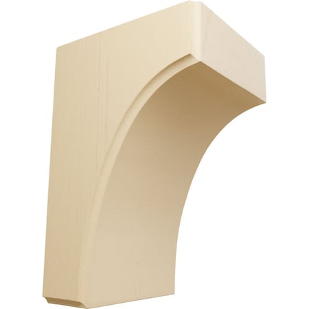 Ekena Millwork 3 1/2"W x 4"D x 6"H Clarksville Bracket, Maple BKTW04X04X06CVMA
